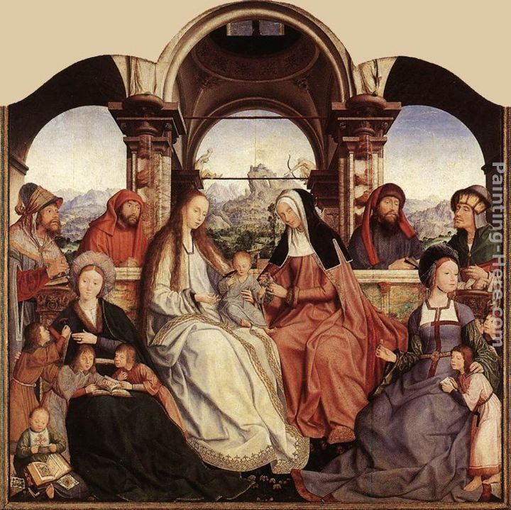 Quentin Massys St Anne Altarpiece (central panel)
